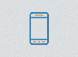 Animated cellphone icon